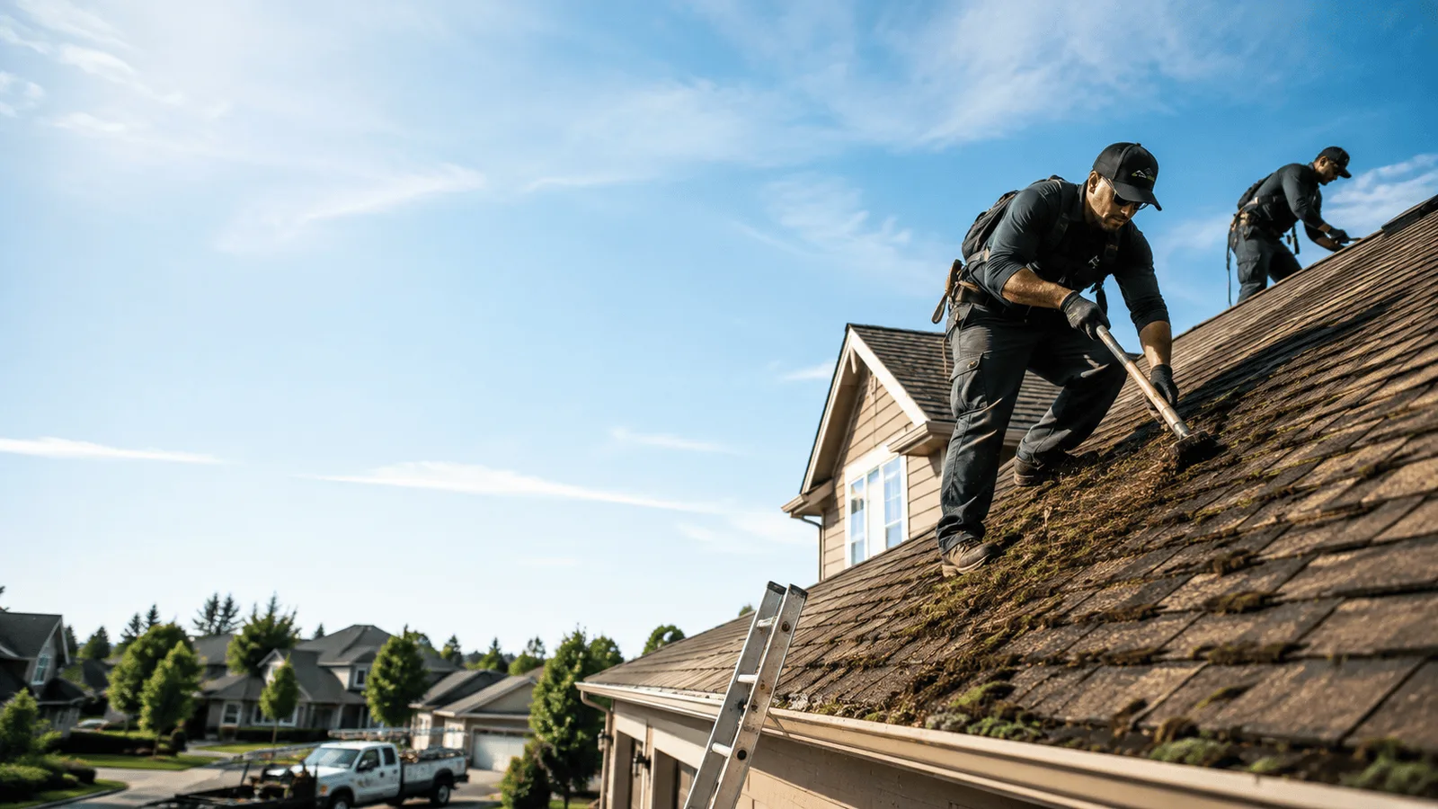Roof Moss Removal in Blair, NE near me